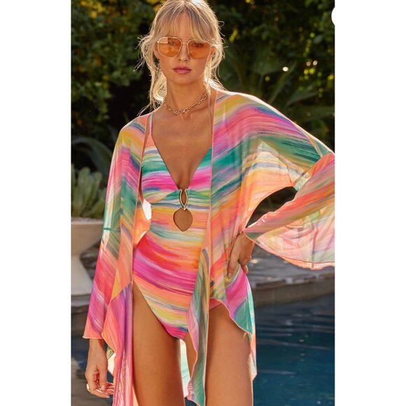 BECCA Other - Becca VERANO MESH COVER-UP Small
